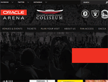 Tablet Screenshot of coliseum.com