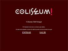 Tablet Screenshot of coliseum.com.mx